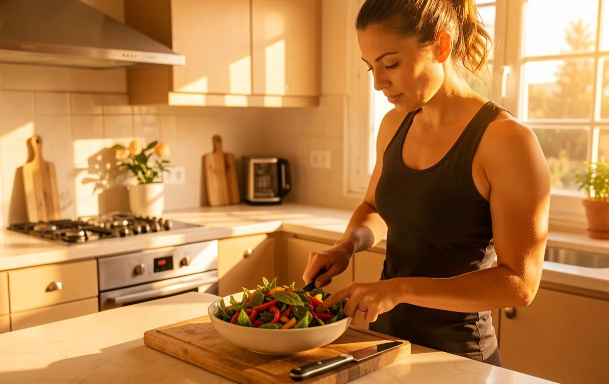 Preparación de alimentos saludables