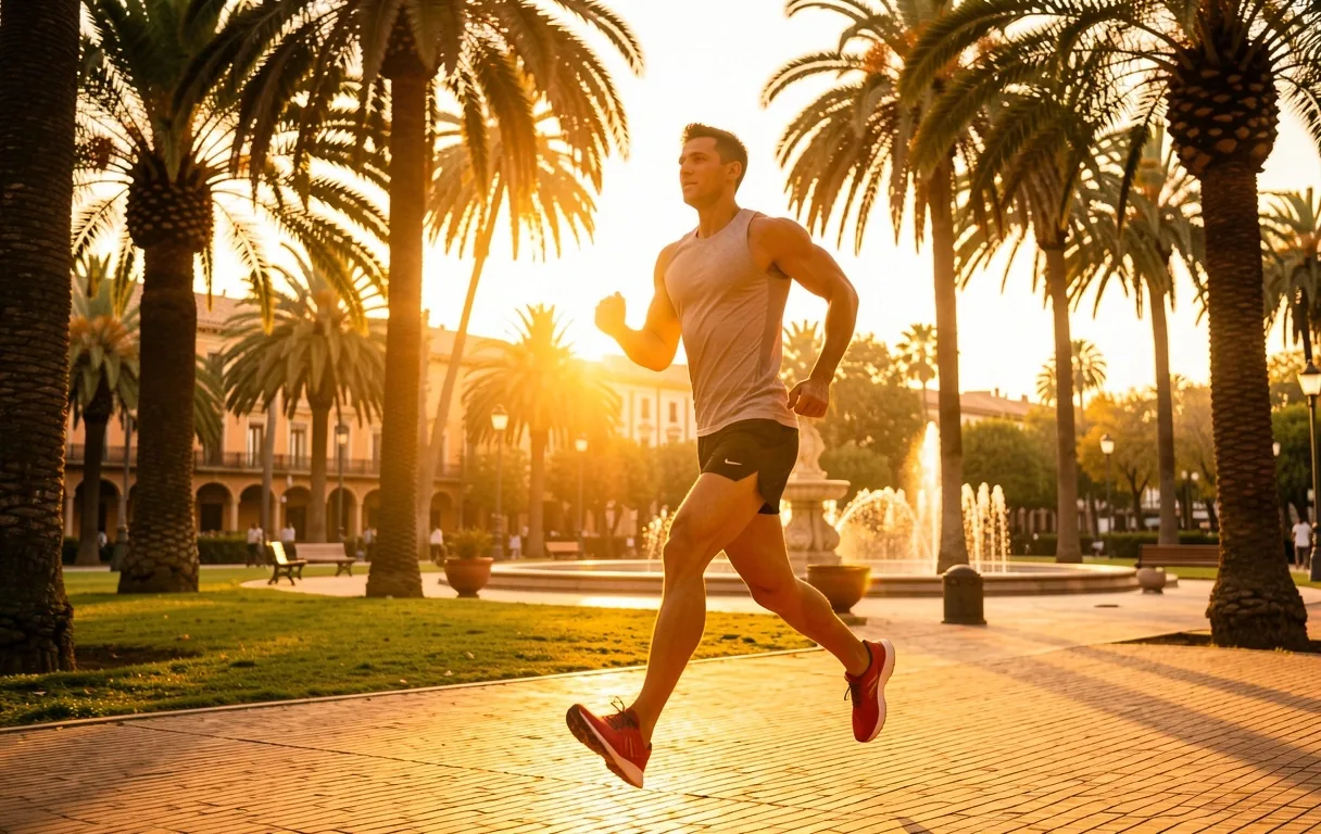Deportista en Valencia